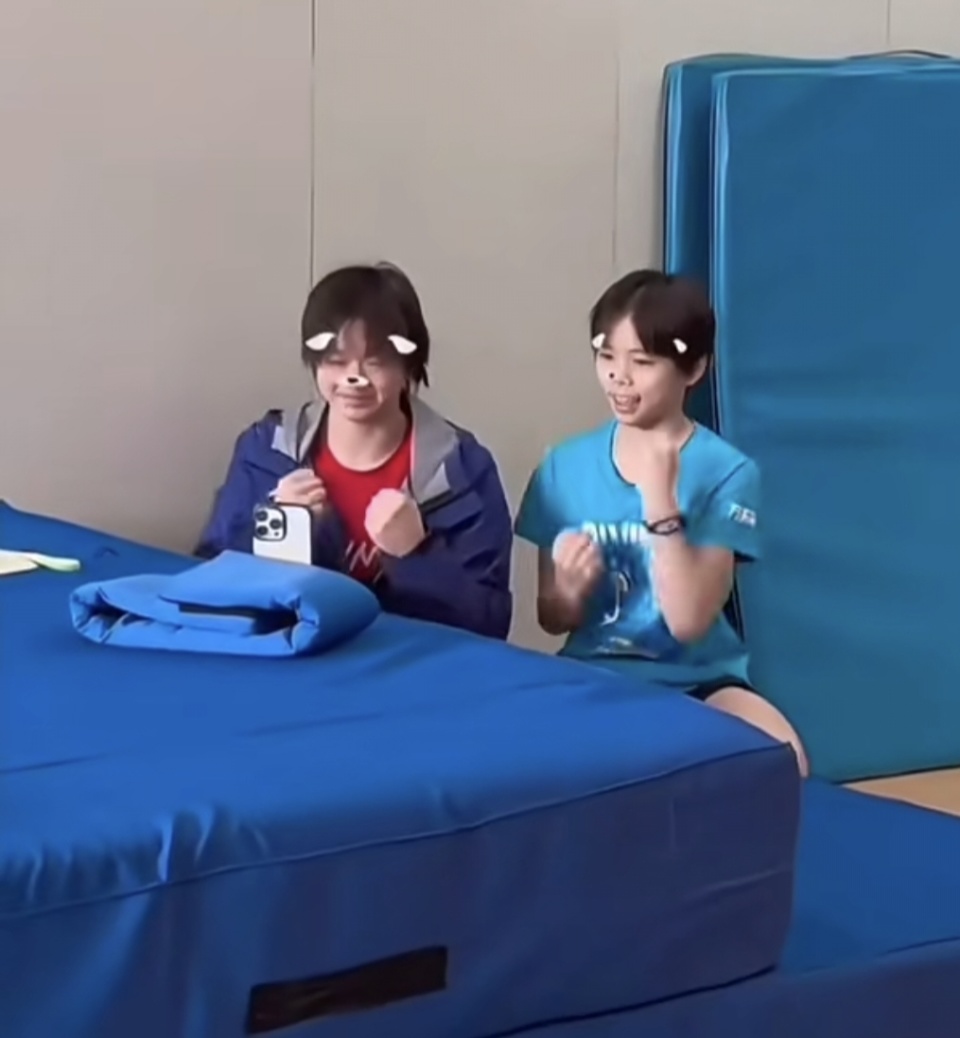 林静在训练, inews, 当然是上海 林静在训练, inews, 当然是上海